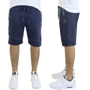 Men's French Terry Shorts With Zipper Pockets